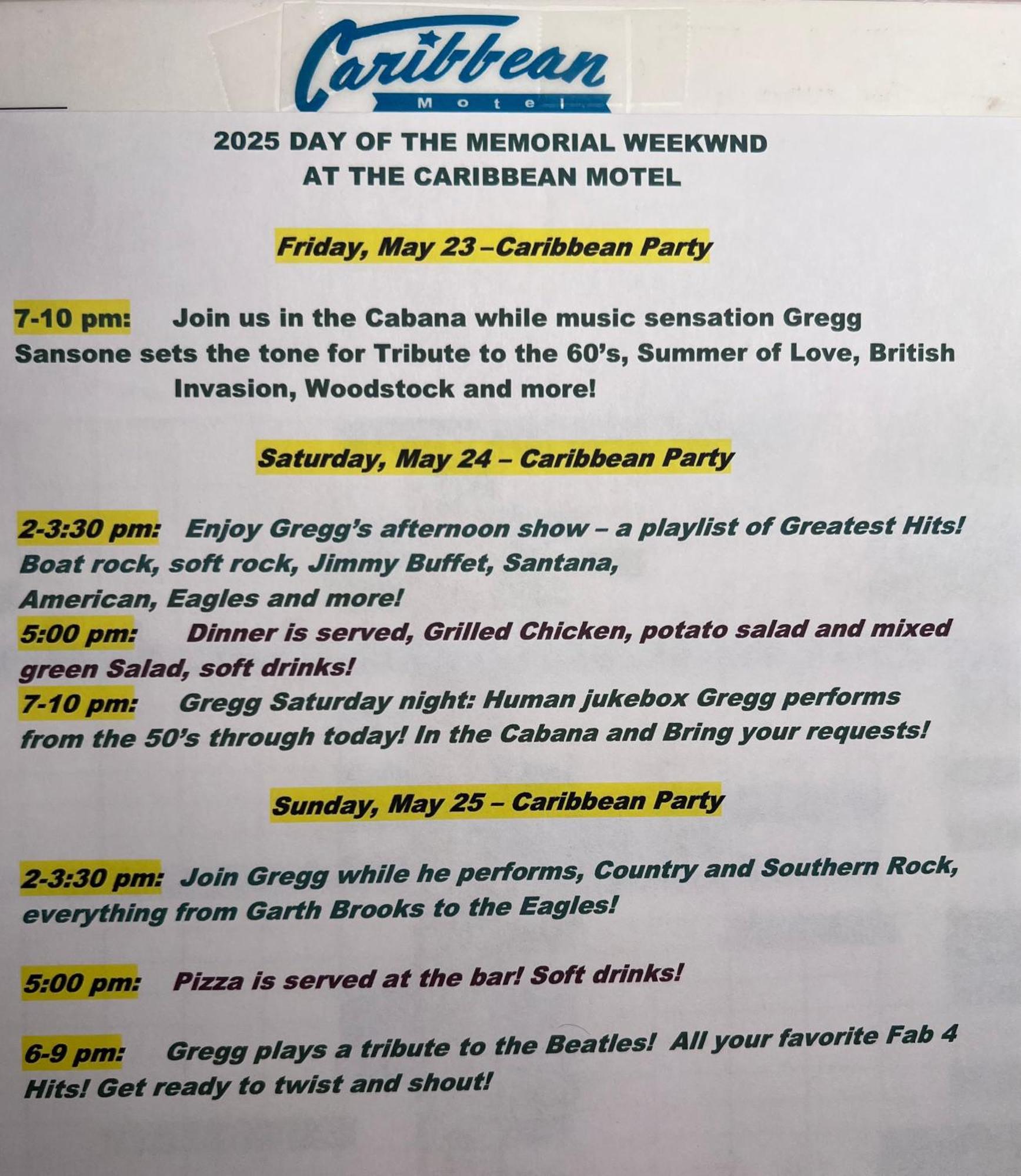 Caribbean Motel Wildwood Crest Εξωτερικό φωτογραφία